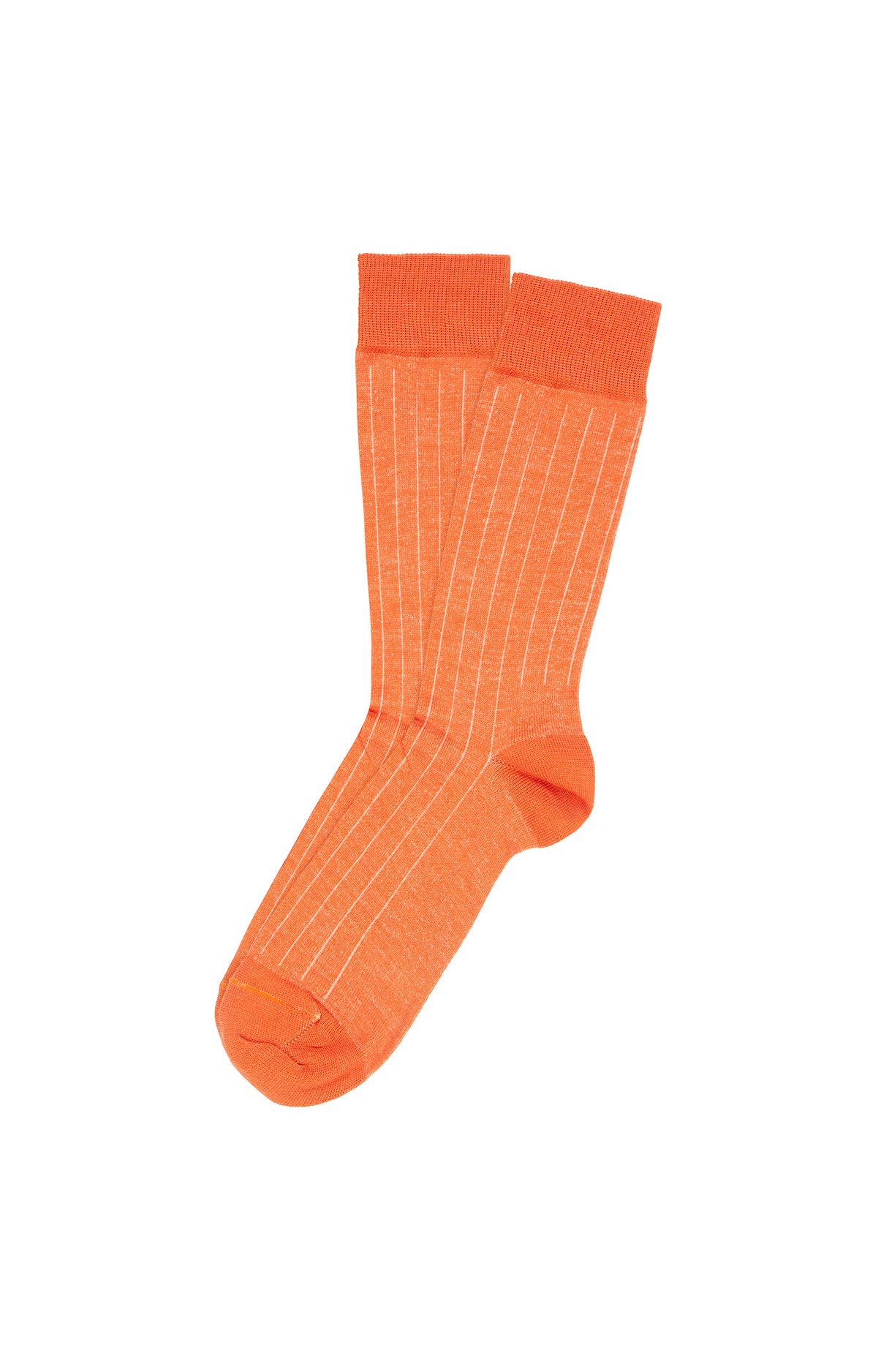 Chaussettes Laine et Coton - Orange – Image 2