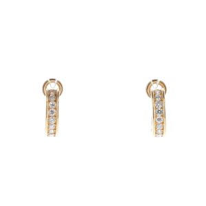 Boucles d’Oreilles Créoles Chaumet Diamants