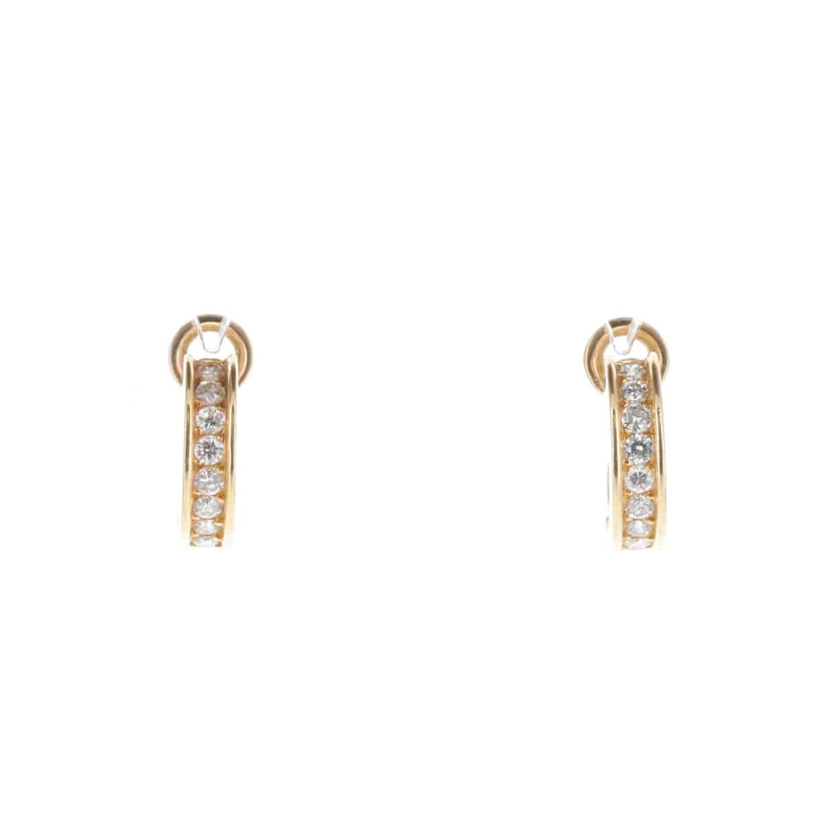 Boucles d’Oreilles Créoles Chaumet Diamants – Image 7
