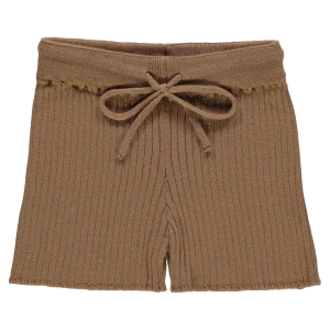 SHORT CHOU MAILLE Sucre Brun