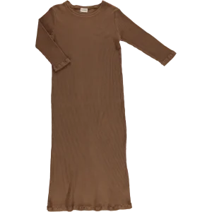 ROBE ORCHIDÉE CÔTELÉ KIDS Toffee