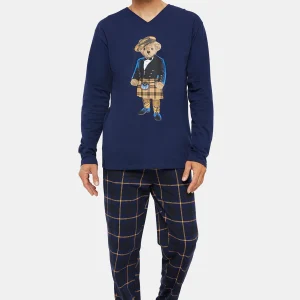 Pyjama Boston - Bleu