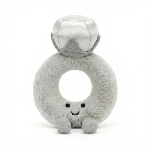 Peluche Bague Diamant Solitaire Type Jellycat