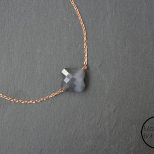 Bracelet trèfle Or Rose – Bracelet en plaqué or