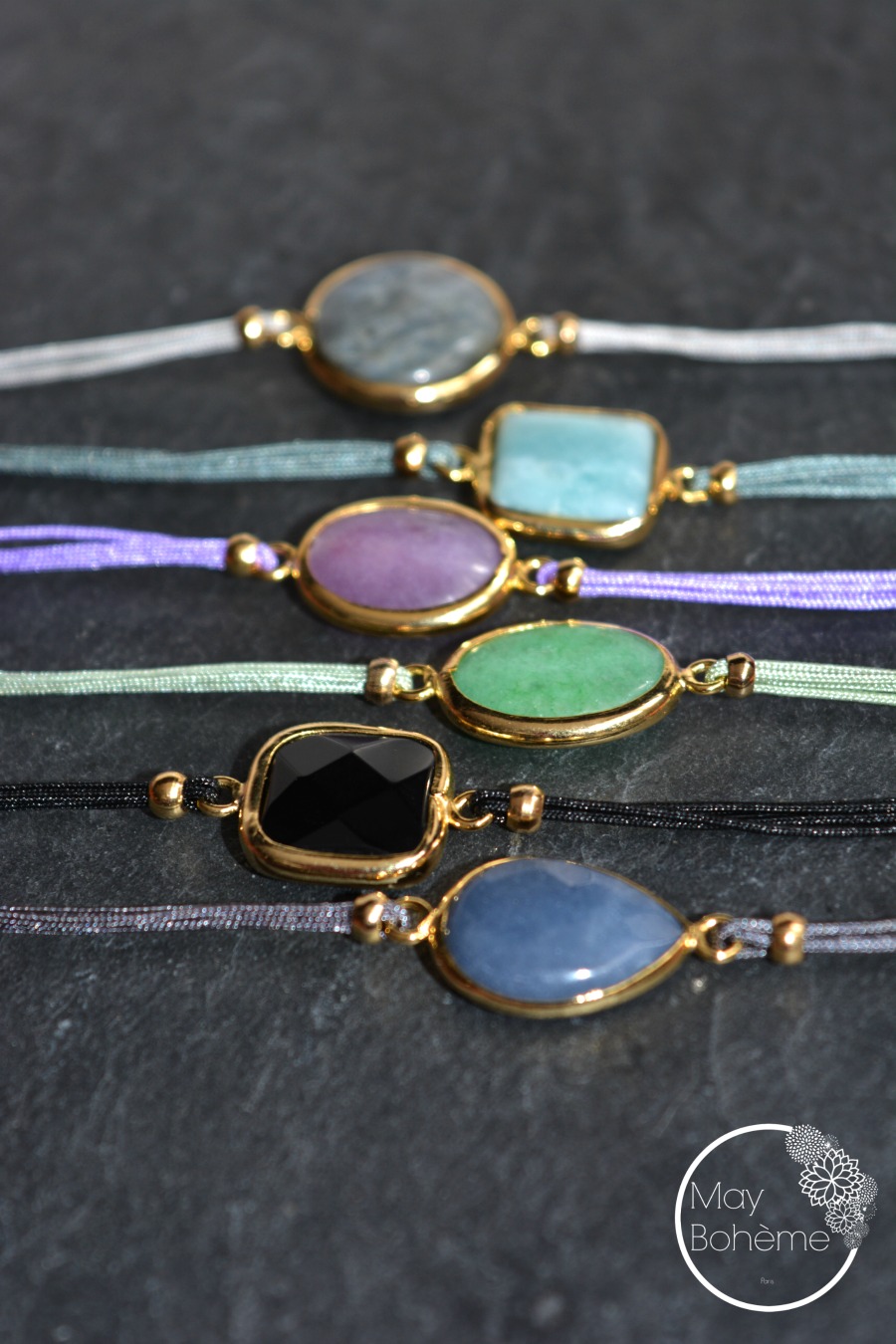 BRACELET KES “GYSPET SPIRIT” – Bracelet pierre fine – Image 2