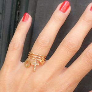 Bague Breloques