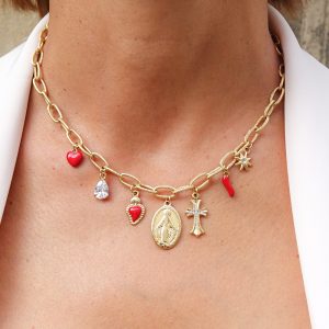 Collier charms Madone