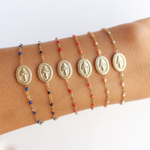 Bracelet rosaire Madone