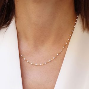 Collier rosaire long